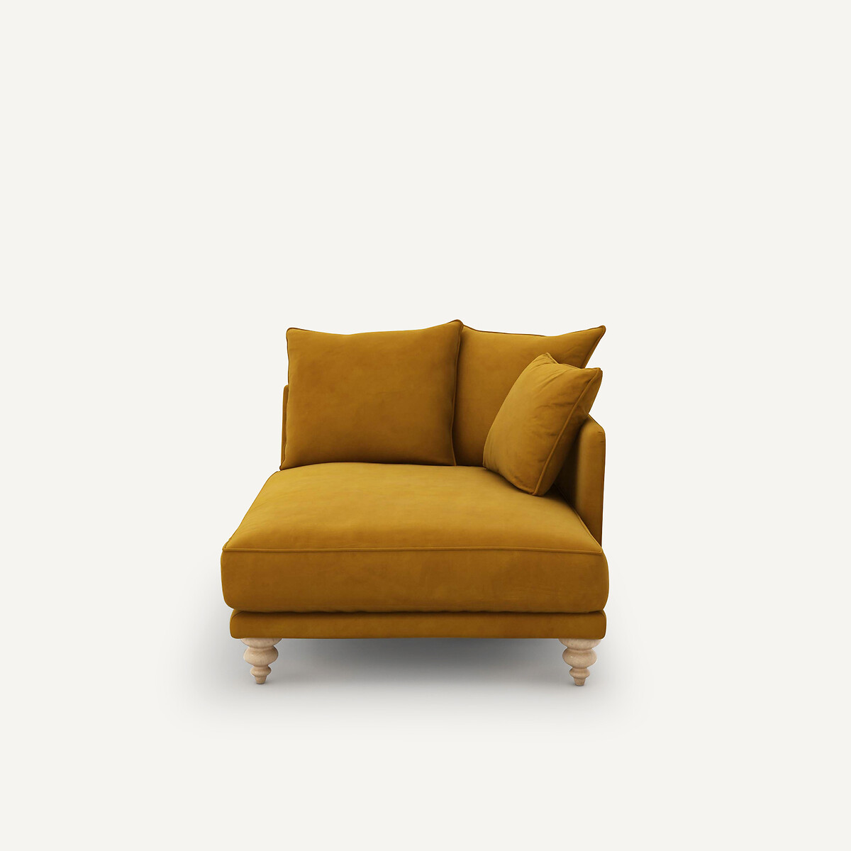 AM.PM<br>Cadeira longa em fluweel, Lazare