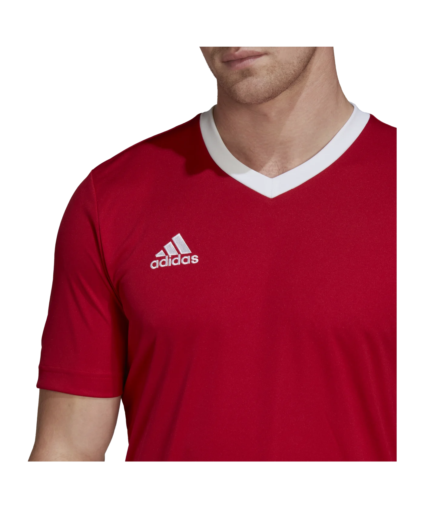adidas Entrada 22 Trikot Rot Weiss