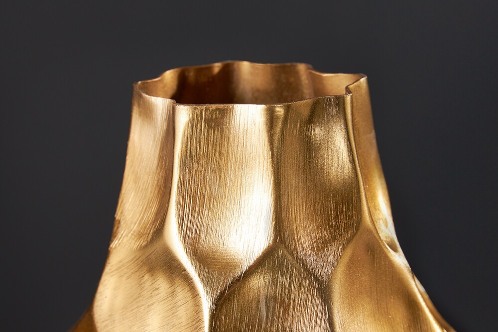 riess-ambiente Vase ORGANIC ORIENT - 45cm gold Hammerschlag Design