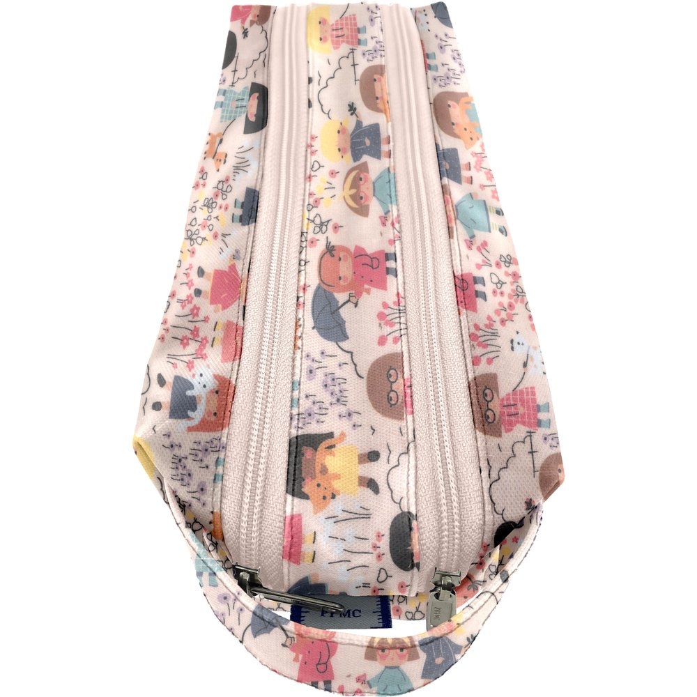Trousse Double Compartiment Petites Filles Pop