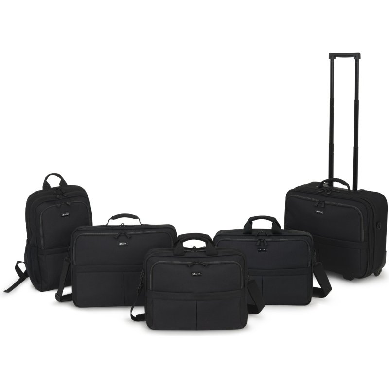 DICOTA D31696 sac à dos Noir Polyéthylène téréphthalate (PET)