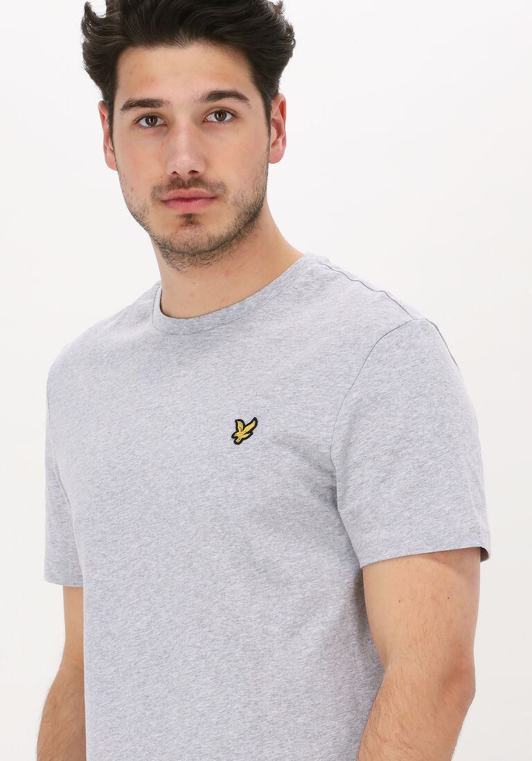 LYLE & SCOTT grijze lyle & scott t-shirt plain t-shirt