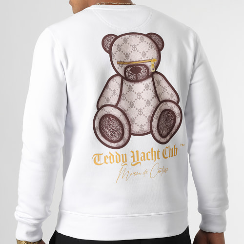 Sweat Crewneck Maison Couture Beige Limited Edition Blanc
