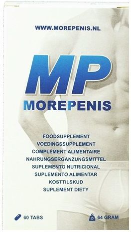 More - Penis Tabletten - Voedingssupplement - 60 Stuks