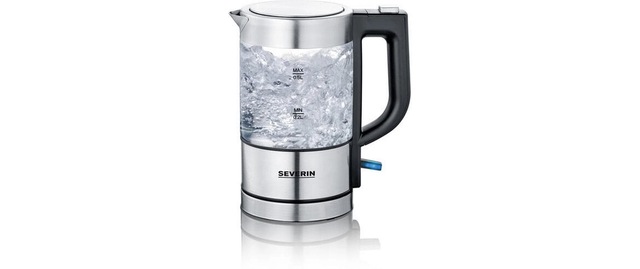 Severin Wasserkocher »WK 3472 0.5 l, Grau/Silber« 0,5 l 1100 W