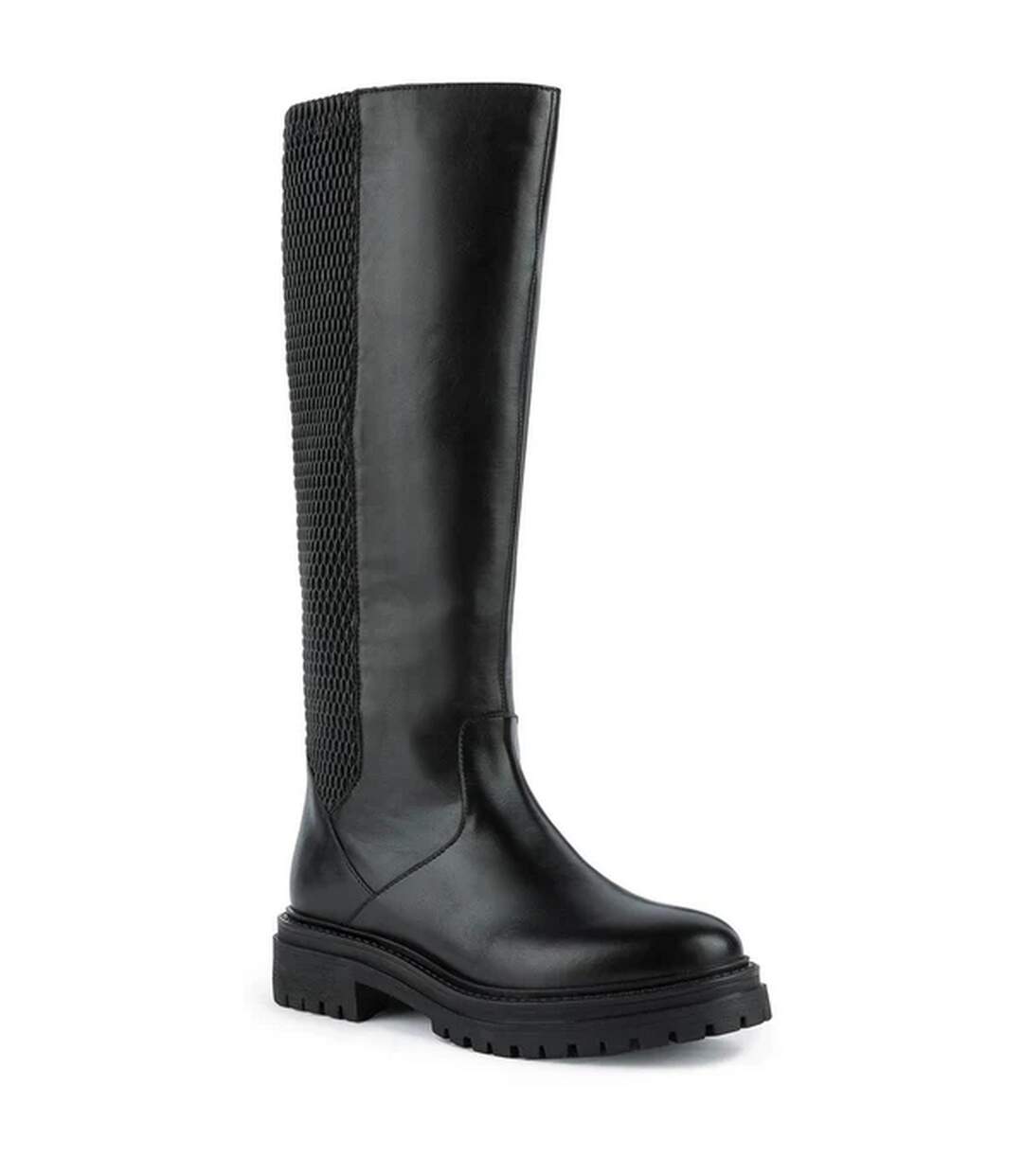 Geox - Bottes hauteur genoux D IRIDEA J - Femme (Noir) - UTFS9569