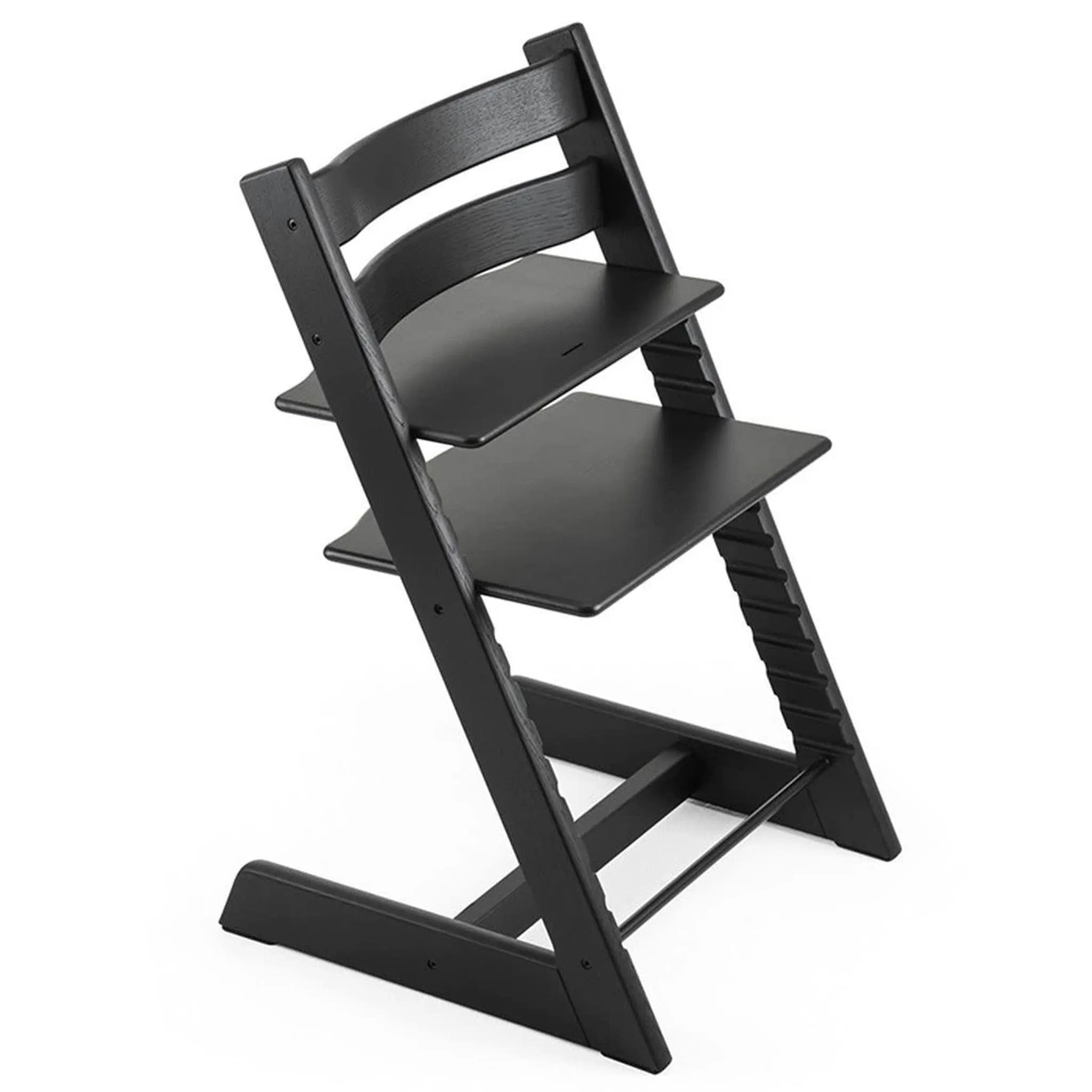 Stokke Chaise Haute Tripp Trapp® + Coussin avec Cabaret Tripp Trapp® -  Noir