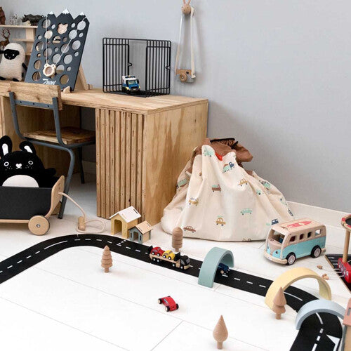 play&go speelkleed en opbergzak noomad - big cars
