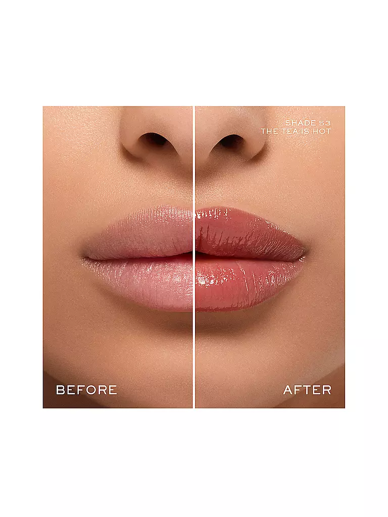 LANCÔME Lip Idôle Squalane-12 Butterglow Glowy Color Balm (53 The tea is hot) dunkelrot