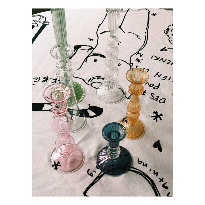 Anna + Nina Bougeoir Dioni en verre