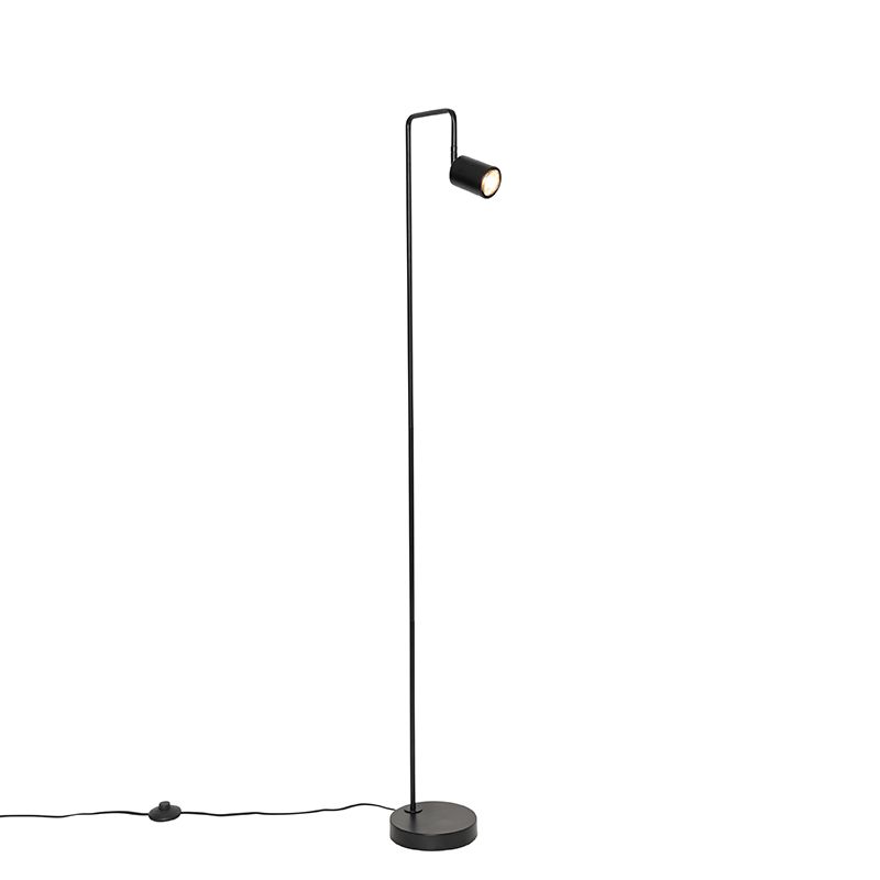 Moderne vloerlamp zwart verstelbaar - Java
