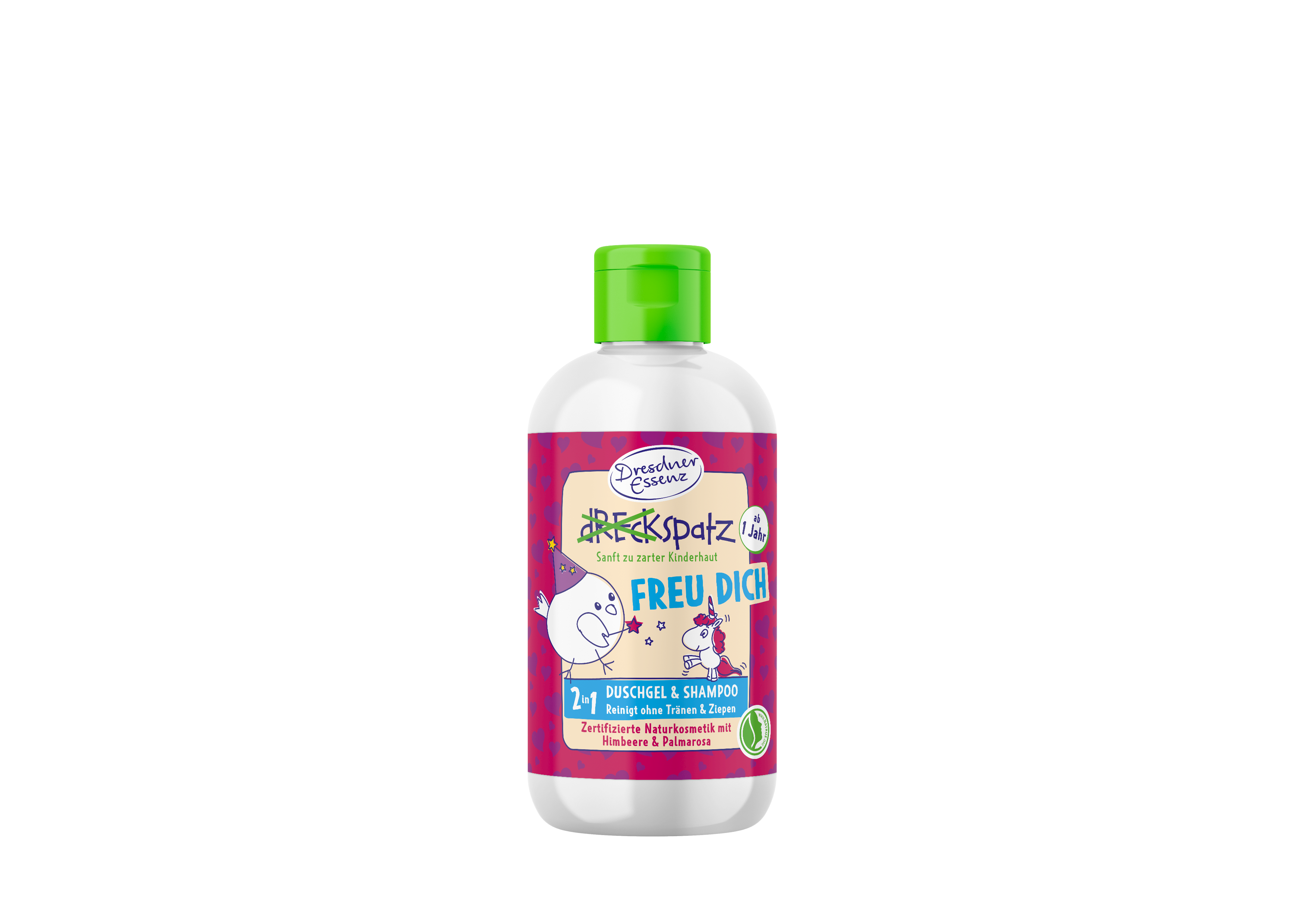 DRESDNER Dreckspatz Duschgel & Shampoo 2in1 Freu dich 250 ml