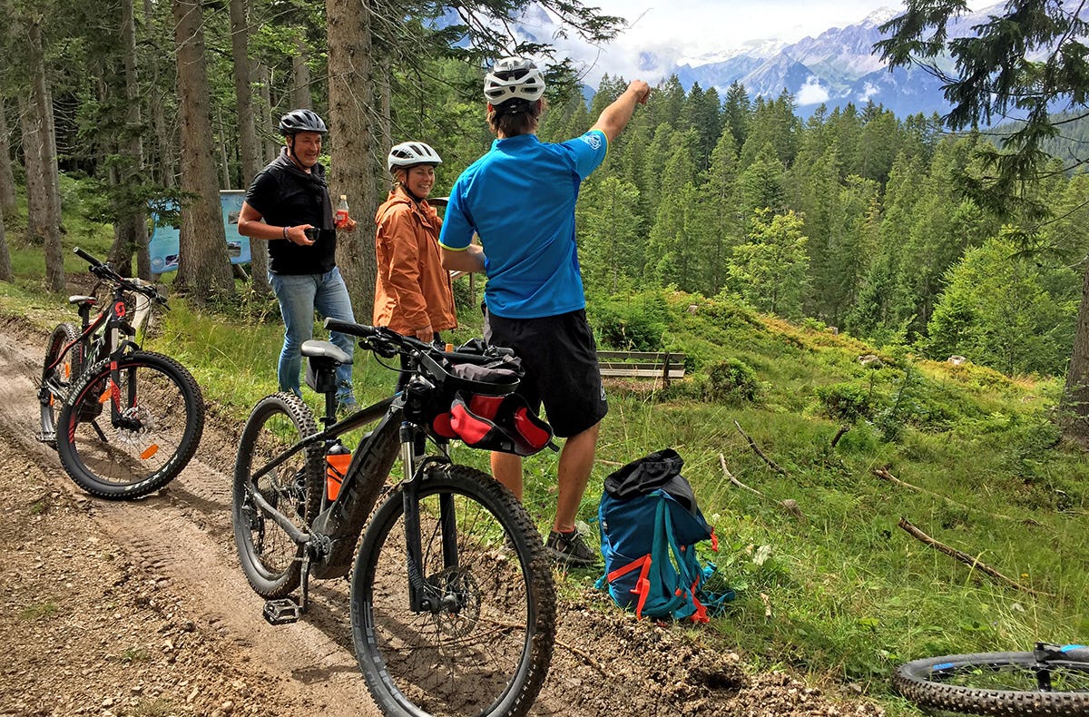 E-Mountainbike Tour in Seefeld Tirol schenken