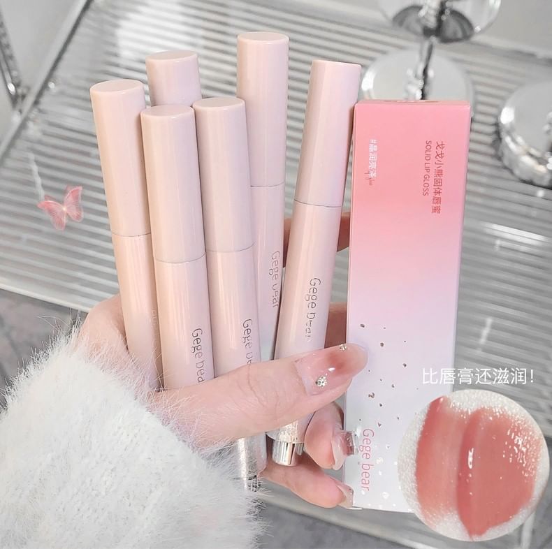 Gege Bear - Mirror Solid Lip Gloss - 1-3