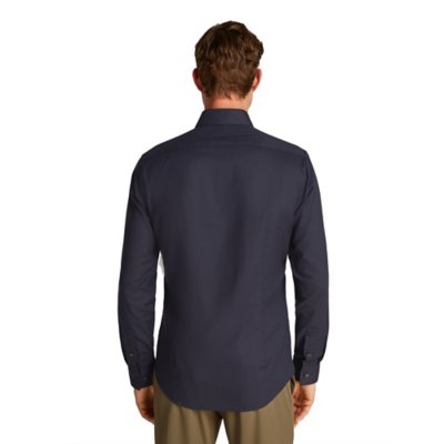 Chemise à manches longues homme Mini Structure Slim CALVIN KLEIN