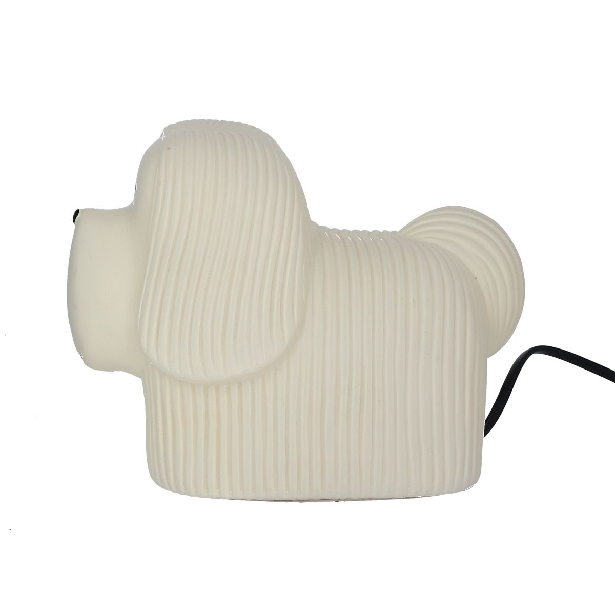 Lampe chien skye terrier blanc Petit toi