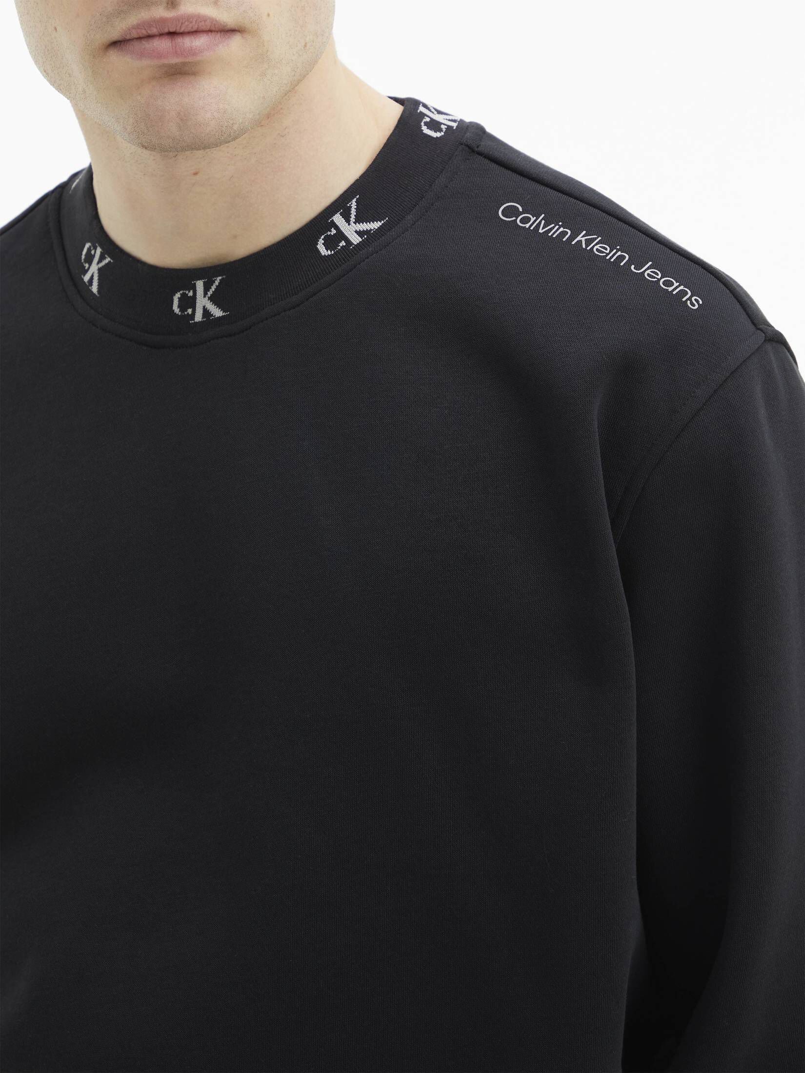 CALVIN KLEIN JEANS| Herren Sweatshirt LOGO JACQUARD