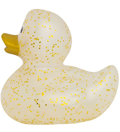Badeente - Glitter Gold