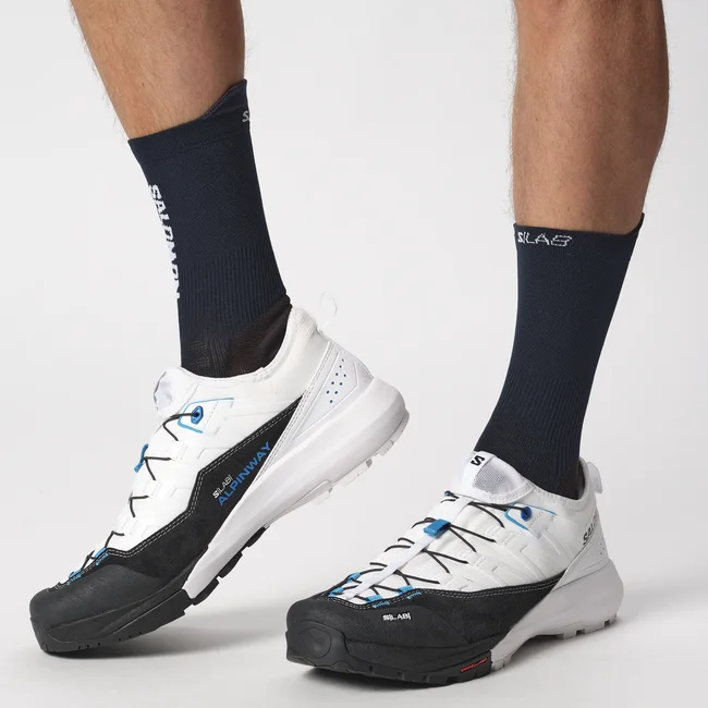 S/LAB ALPINWAY  Hikingschuhe Unisex White/Black/TranscendBlue