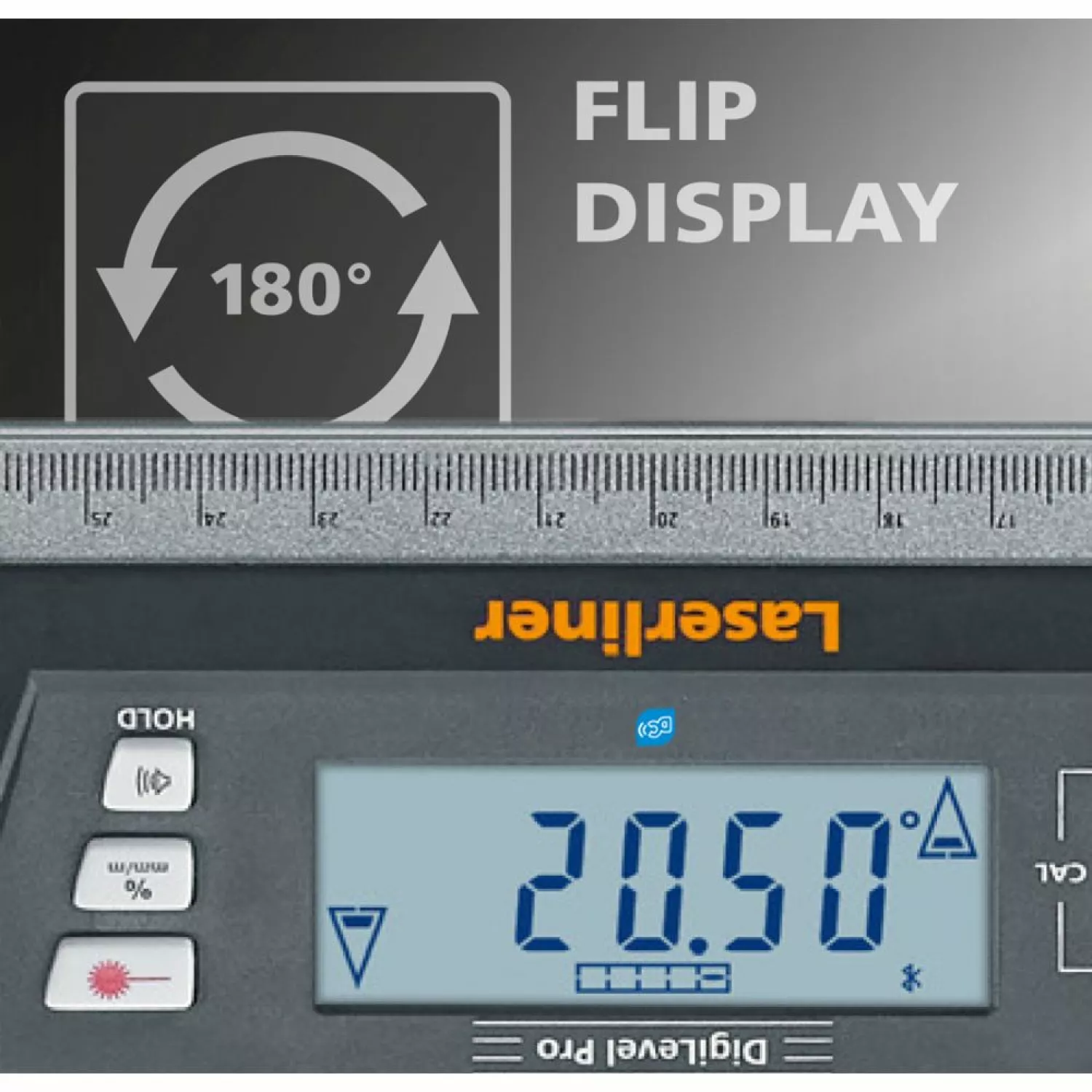 Laserliner DigiLevel Pro 40 Digitale elektronische waterpas - 400mm - Bluetooth