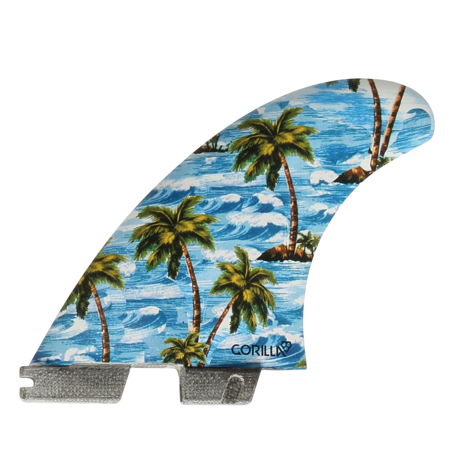 Gorilla FCS II Sloth palm Trend Shank Large  Tri Fins