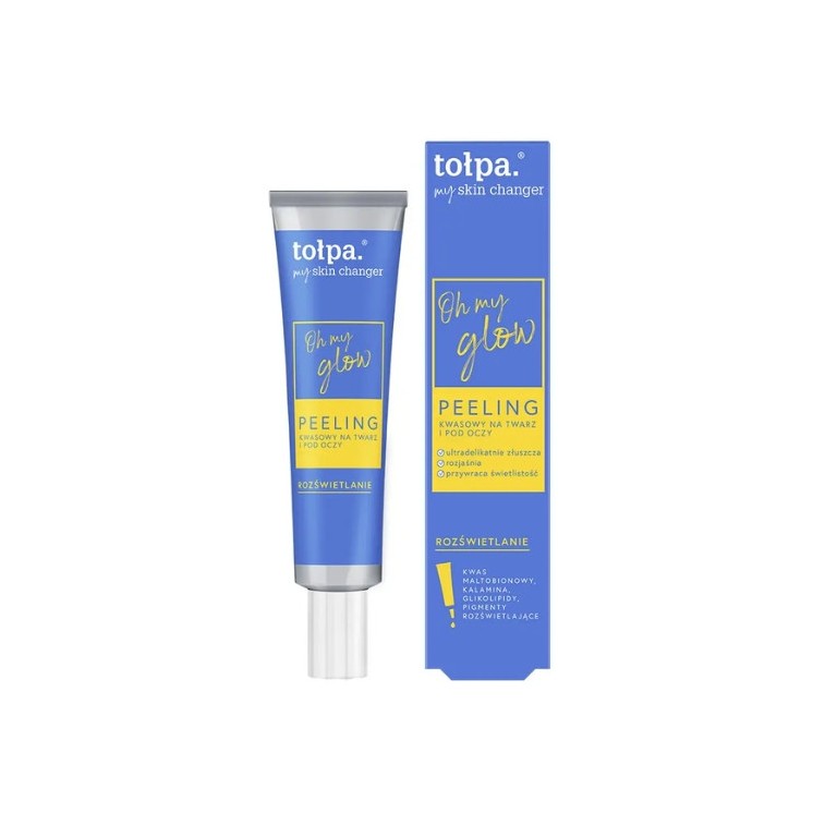 Tołpa My Skin Changer Oh My Glow Acid gezichts- en Peeling 40 ml(28-02-2026)