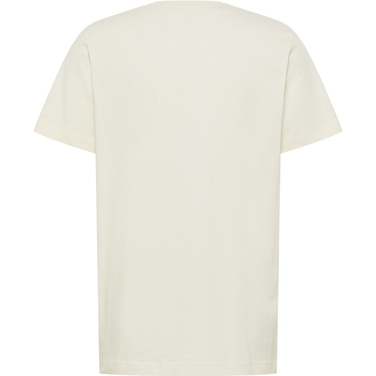 Jack Wolfskin Brand T M Wood Cotton White