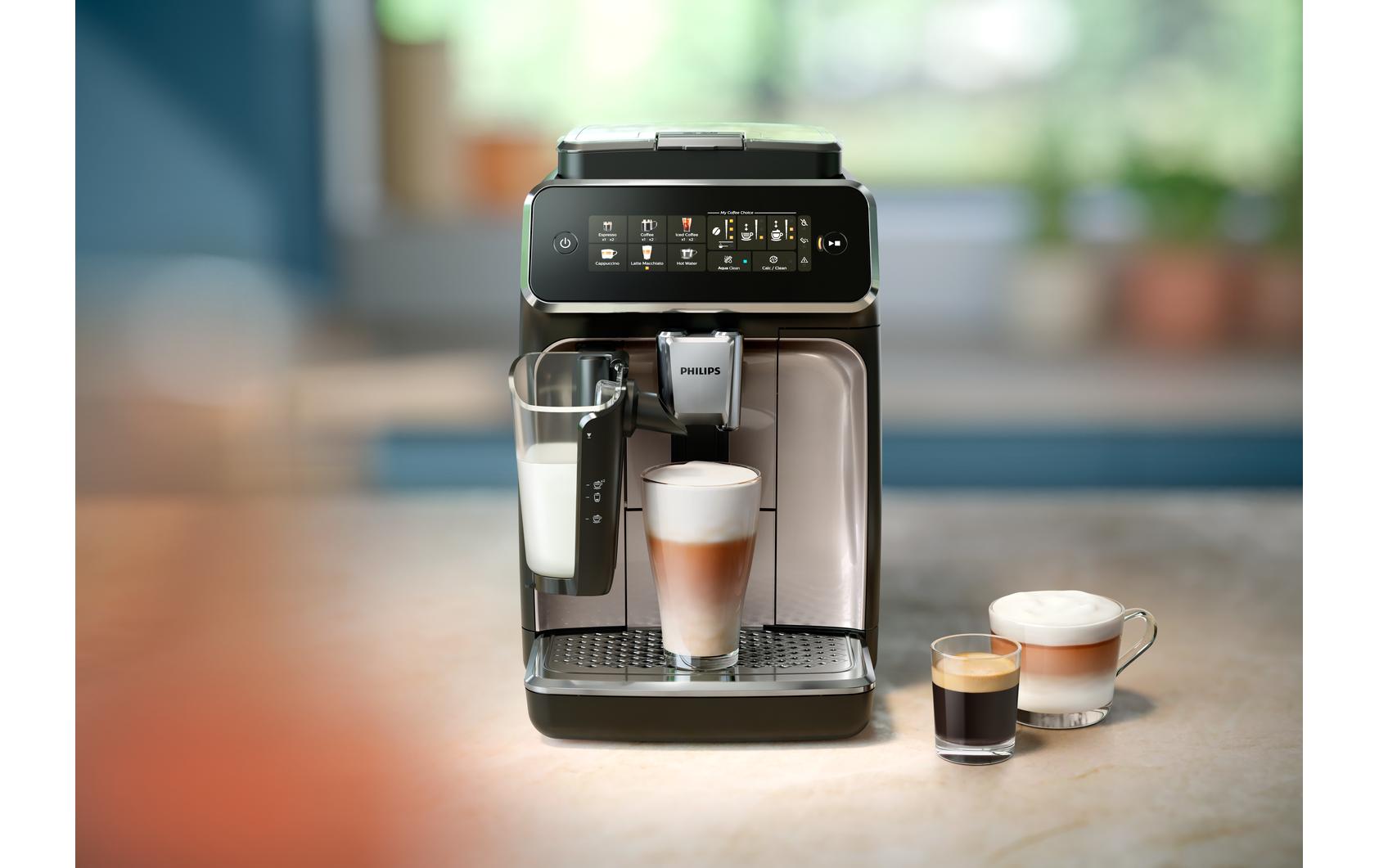 Kaffeevollautomat Series 3300 EP3347 Schwarz<br>Kaffeemaschine mit SensorTouch-Bedienung