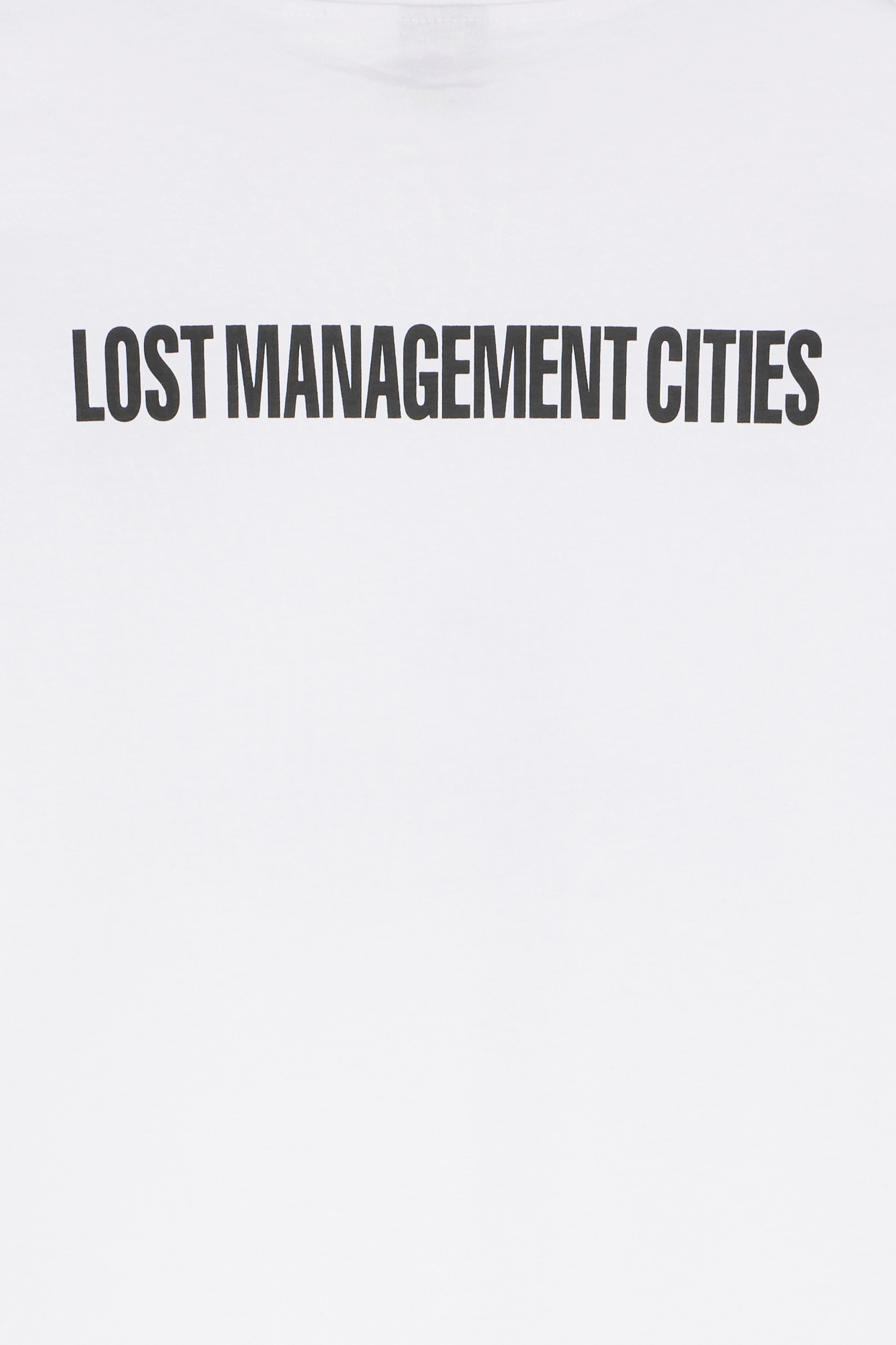 LOST MANAGEMENT CITIES T-shirt CHEMICAL SOCCER Noir