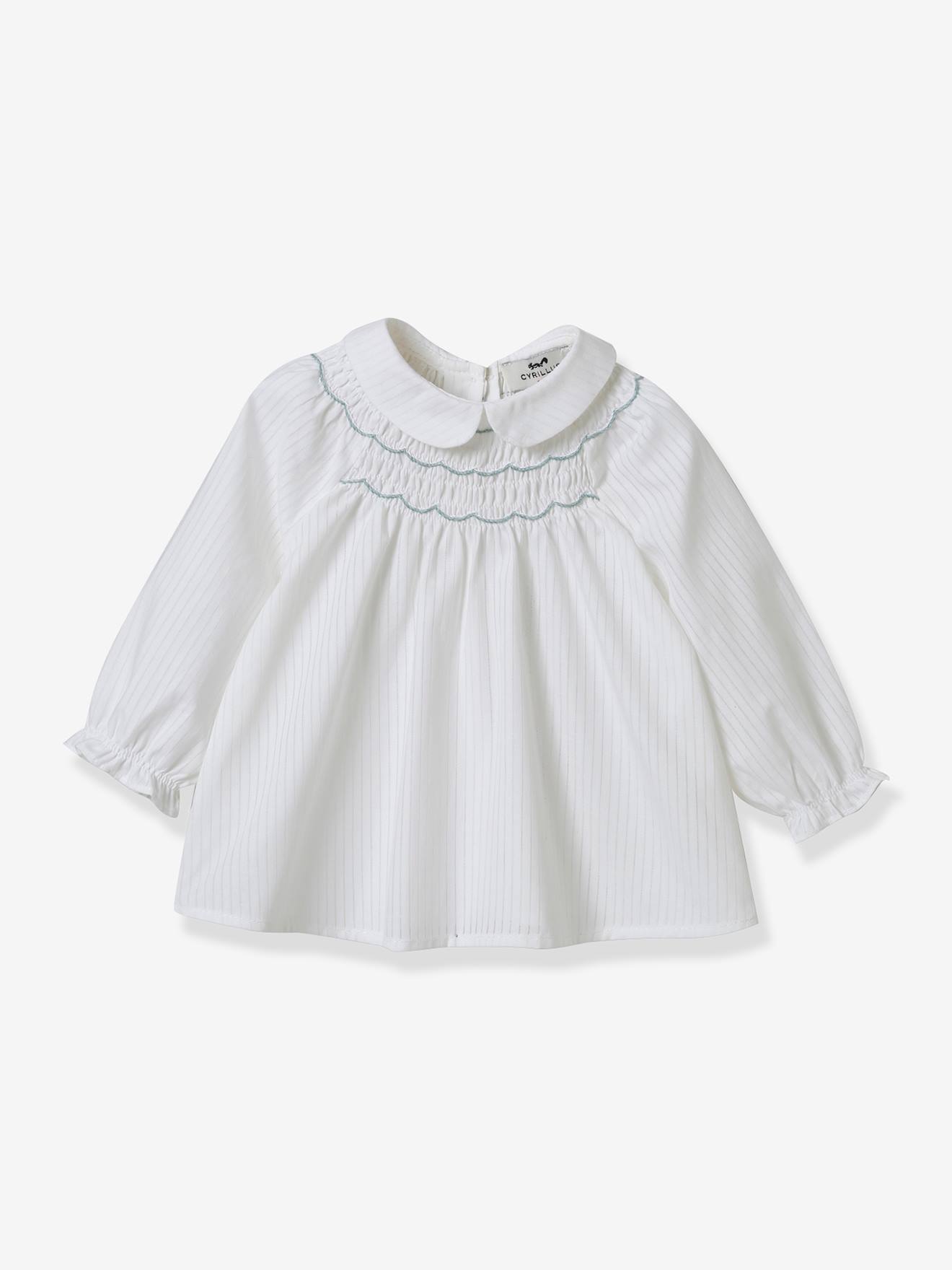 Blusa de avental para bebê