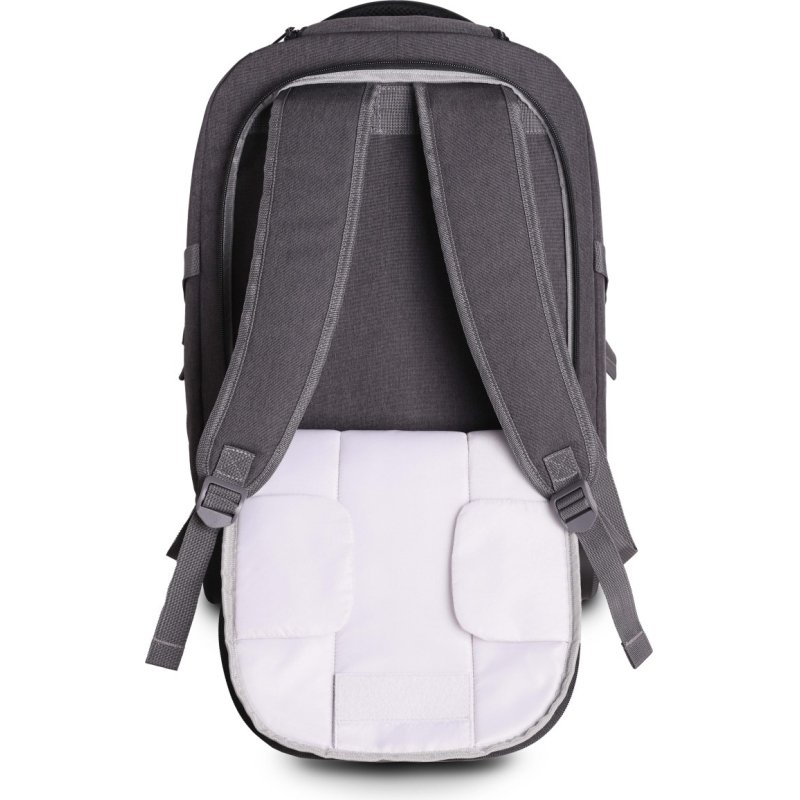 Urban Factory TPE15UF sac à dos Sac à dos de voyage Gris Polyéthylène téréphtalate recyclé (rPET)