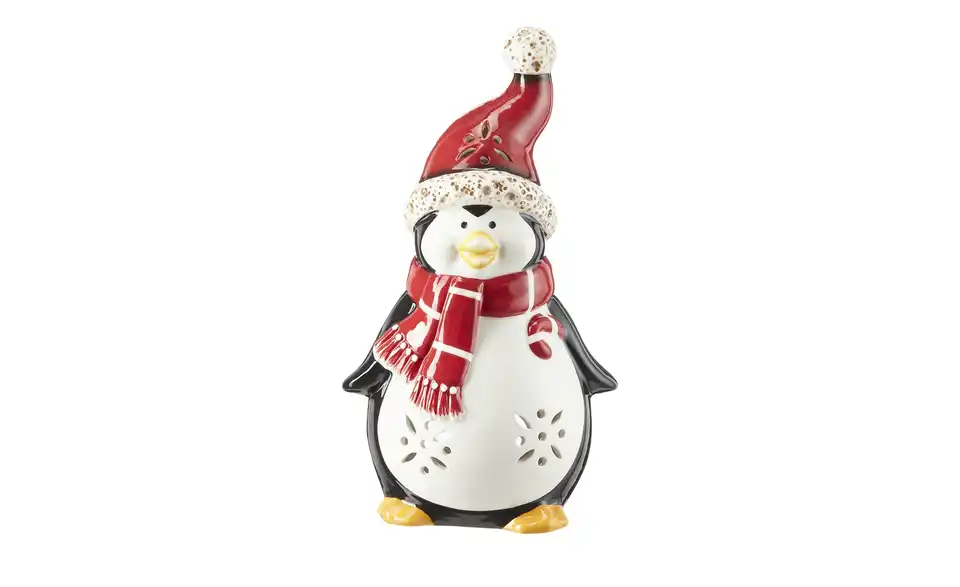 Teelichthalter Pinguin
