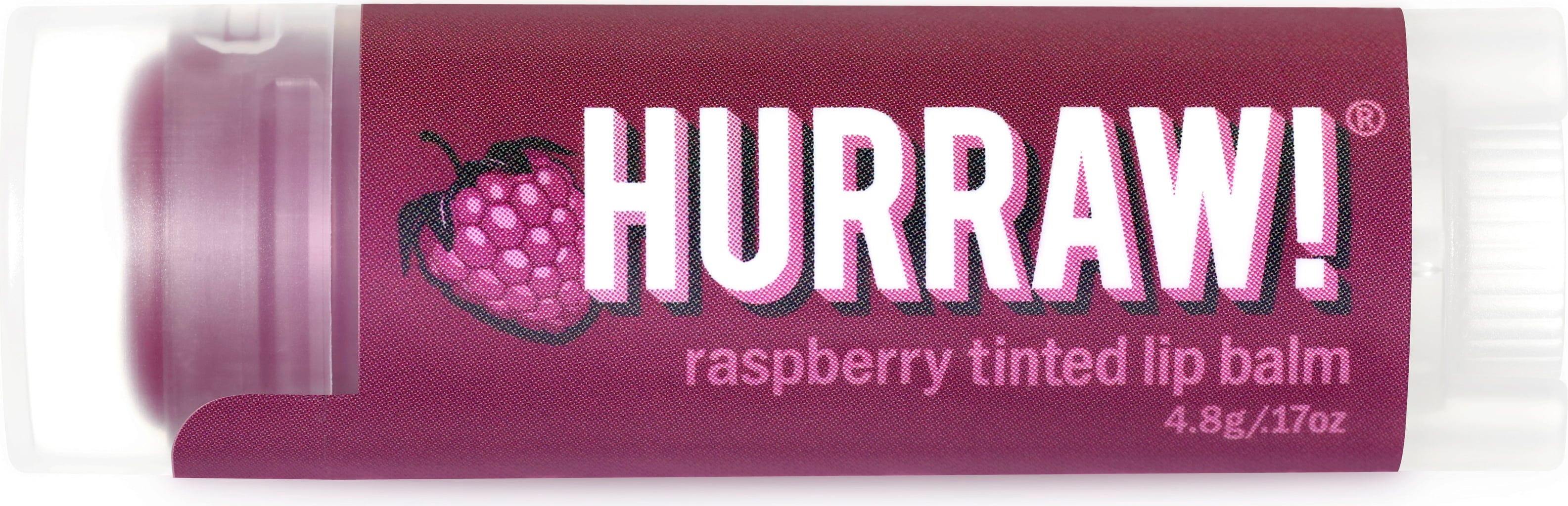 HURRAW!  Lippenpflegestift Rasperry, 4,80 g