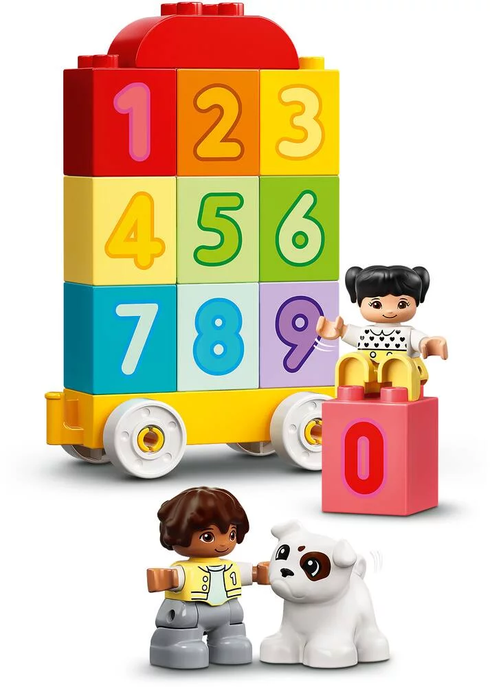 LEGO®DUPLO®MES 1ERS PAS 10954 - LE TRAIN DES CHIFFRES - APPRENDRE A COMPTER
