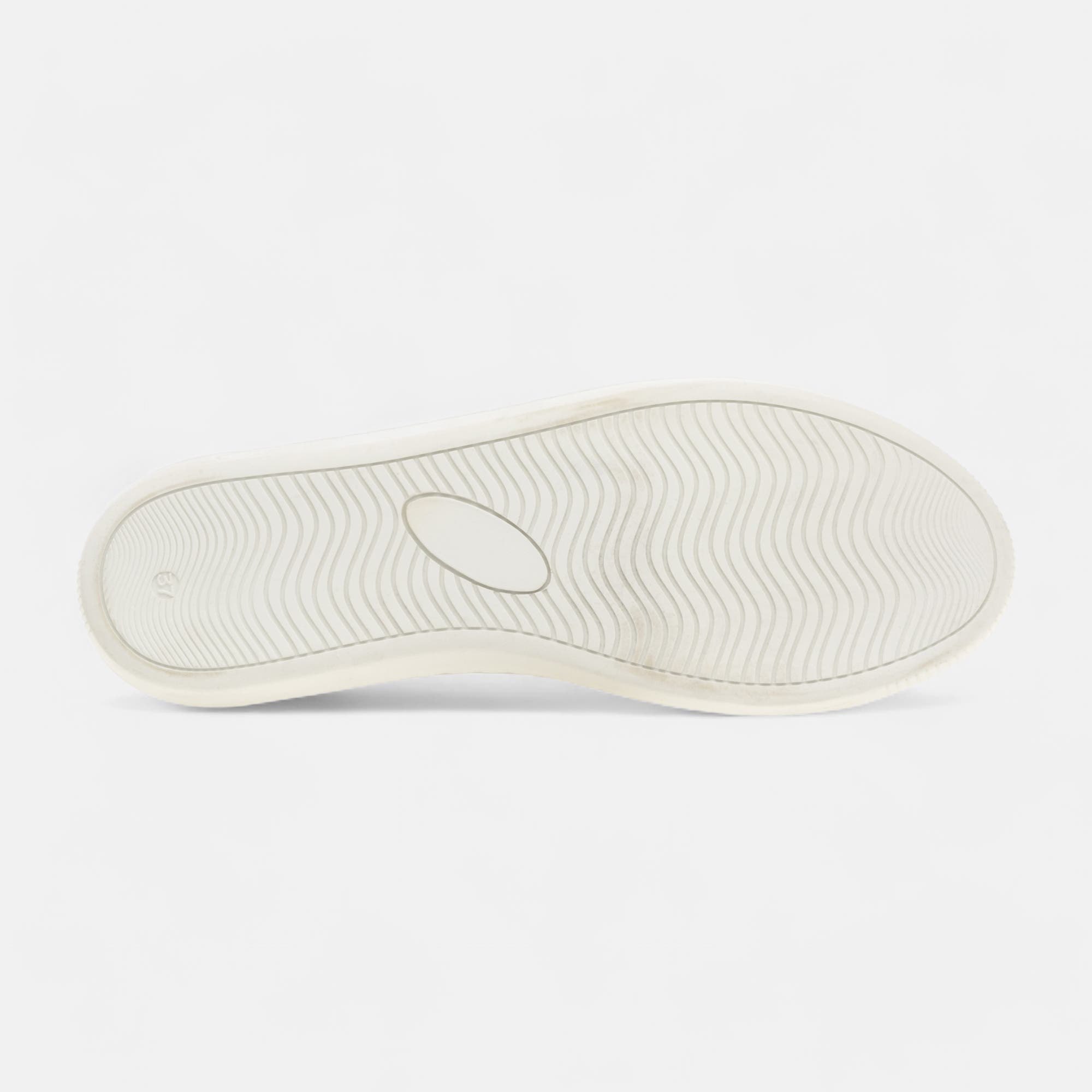Baskets basses Femme en cuir blanc