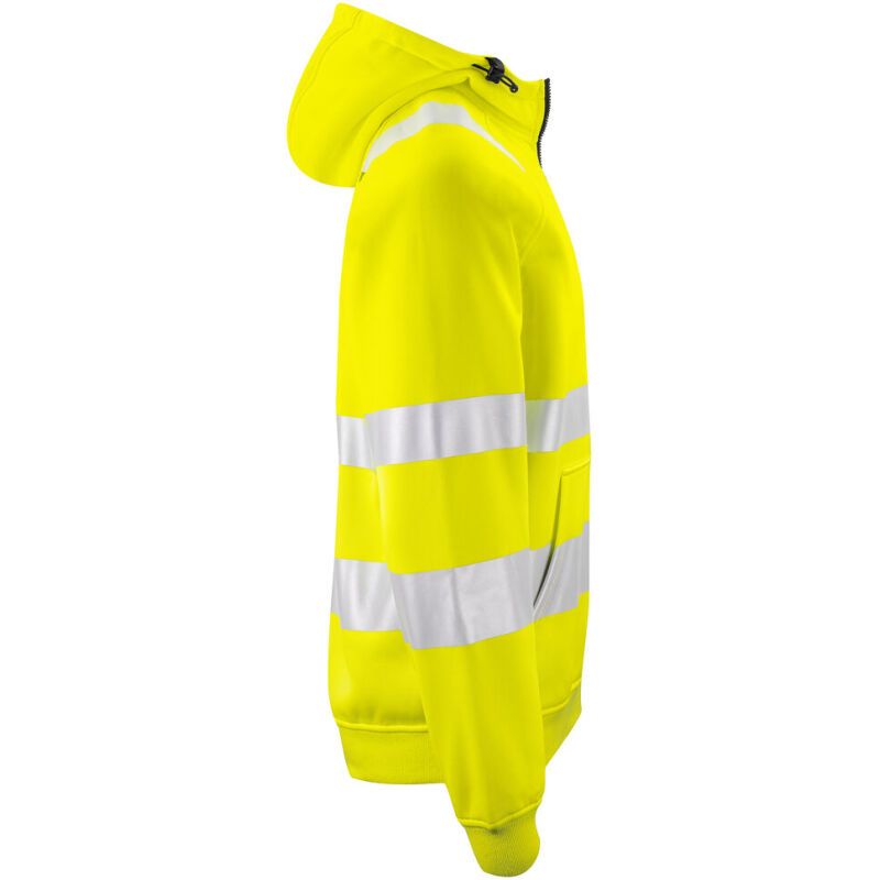 ProJob 6132 SWEATSHIRT FULL ZIP CAPUCHE - EN ISO 20471 CLASSE 3