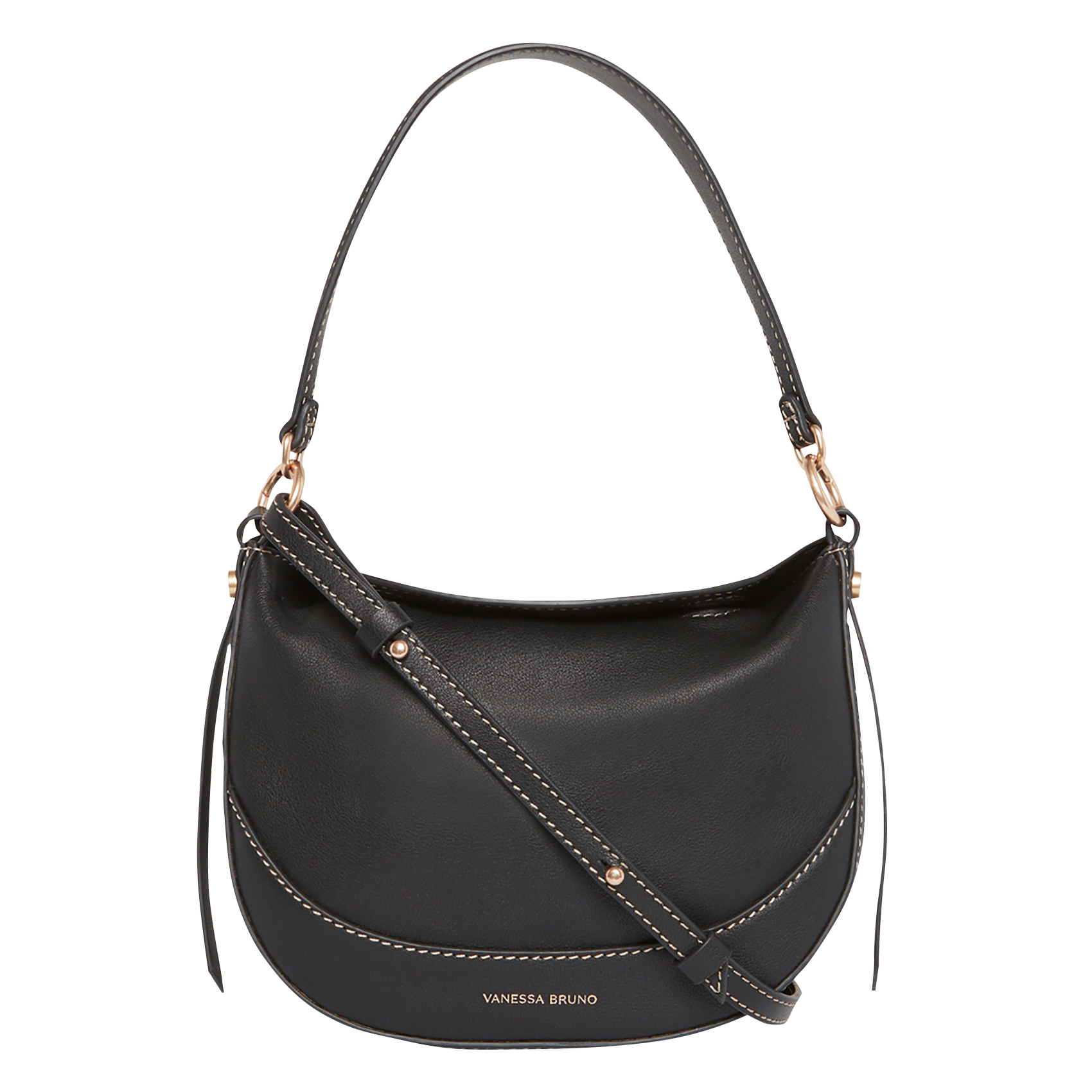 MINI DAILY - Sac épaule en cuir | Noir