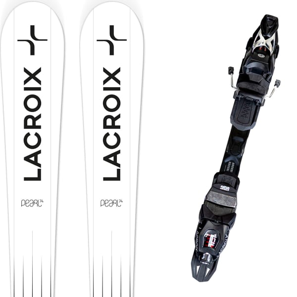 Pack ski LACROIX PEARL 74 + VSS412 BLACK/SILVER