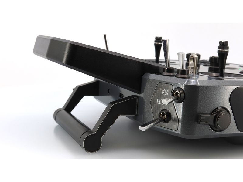 Jeti Fernsteuerung DS-24II Carbon Line Gray 24 Kanal, Duple Professioneller 24-Kanal-Sender mit Geber auf Rückseite und Carbon-Frontplatte