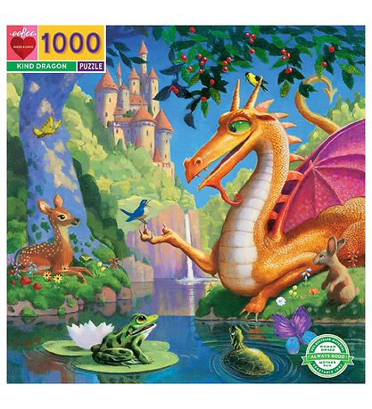 Eeboo Puzzlespiel - 1000 Teile - Kind Dragon
