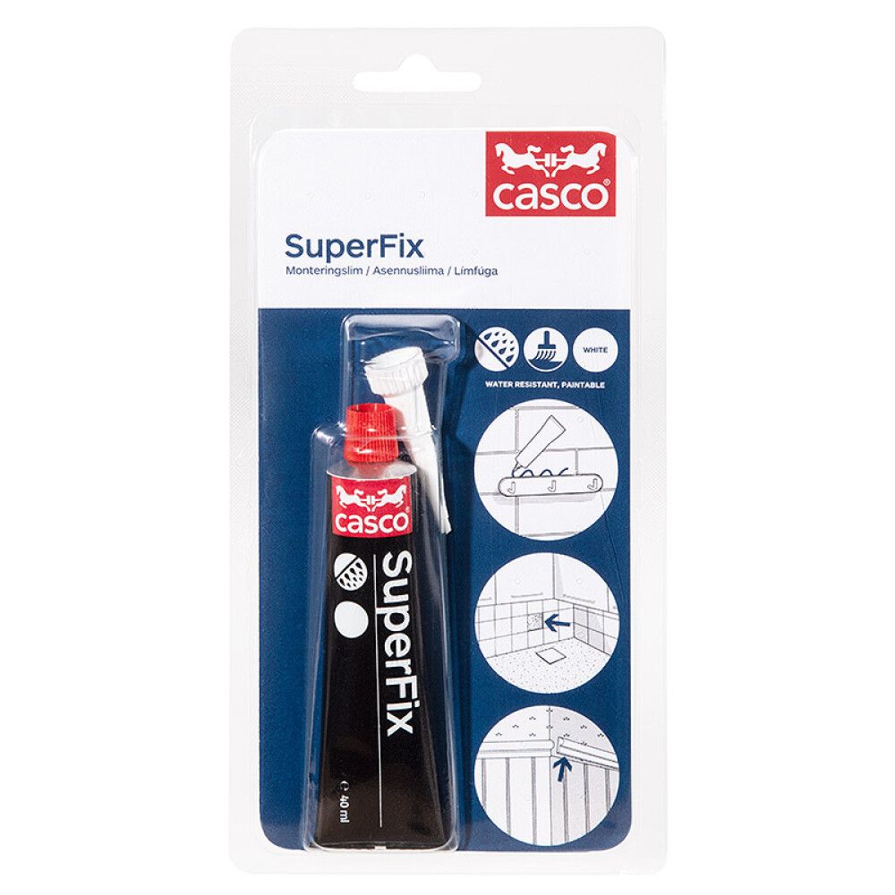 MONTERINGSLIM CASCO SUPERFIX 40 ML