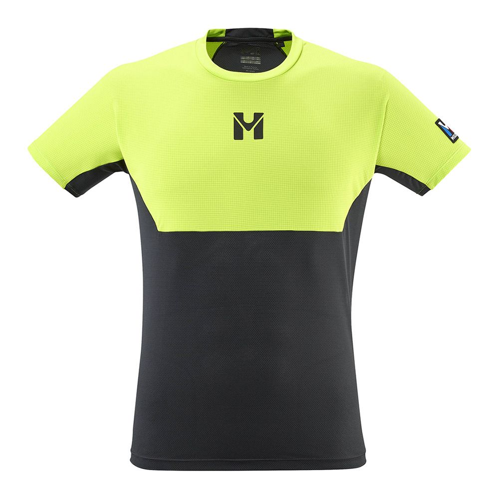 Millet TRILOGY SKY - Maillot Homme noir/acid green