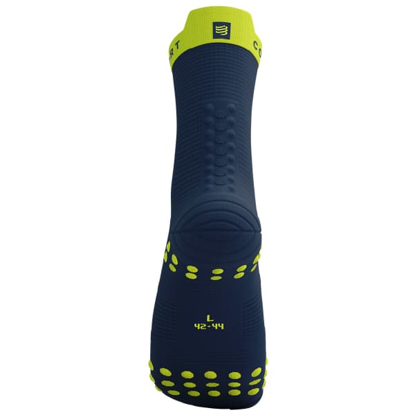 Chaussette running COMPRESSPORT PRO RACING SOCKS V4.0 RUN BLUES/GREEN SHEEN