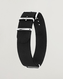 HIRSCH Rush Recycle Nato Watch Strap Black