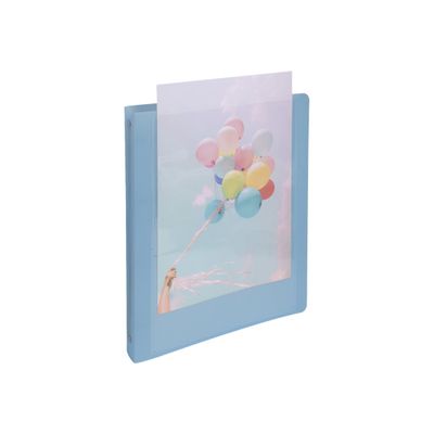 Exacompta Kréacover Pastel - Classeur à anneaux personnalisable - Dos 40 mm - A4 - pour 275 feuilles - disponible dans différentes couleurs
