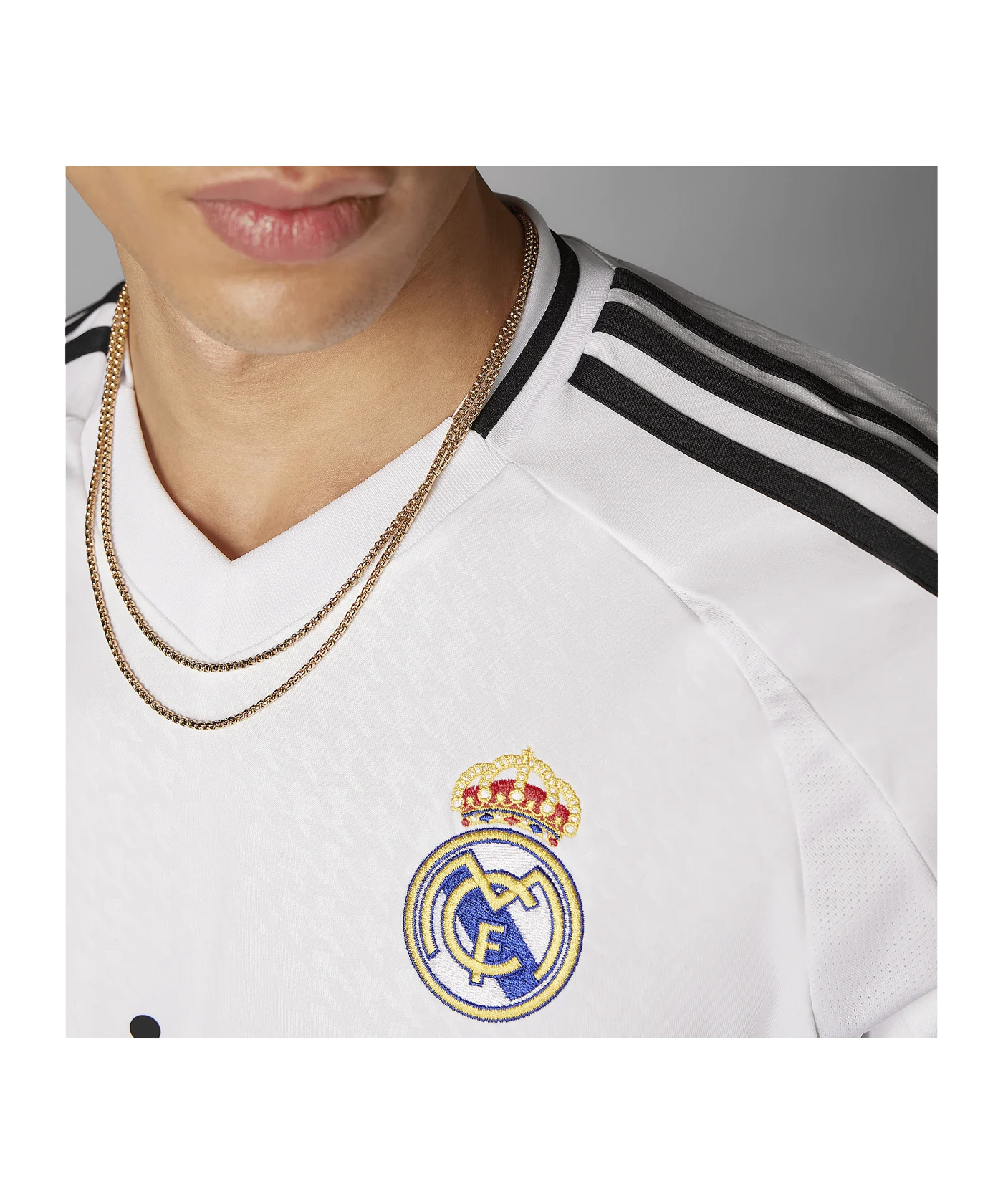 adidas Real Madrid Trikot Home 2024/2025 Weiss