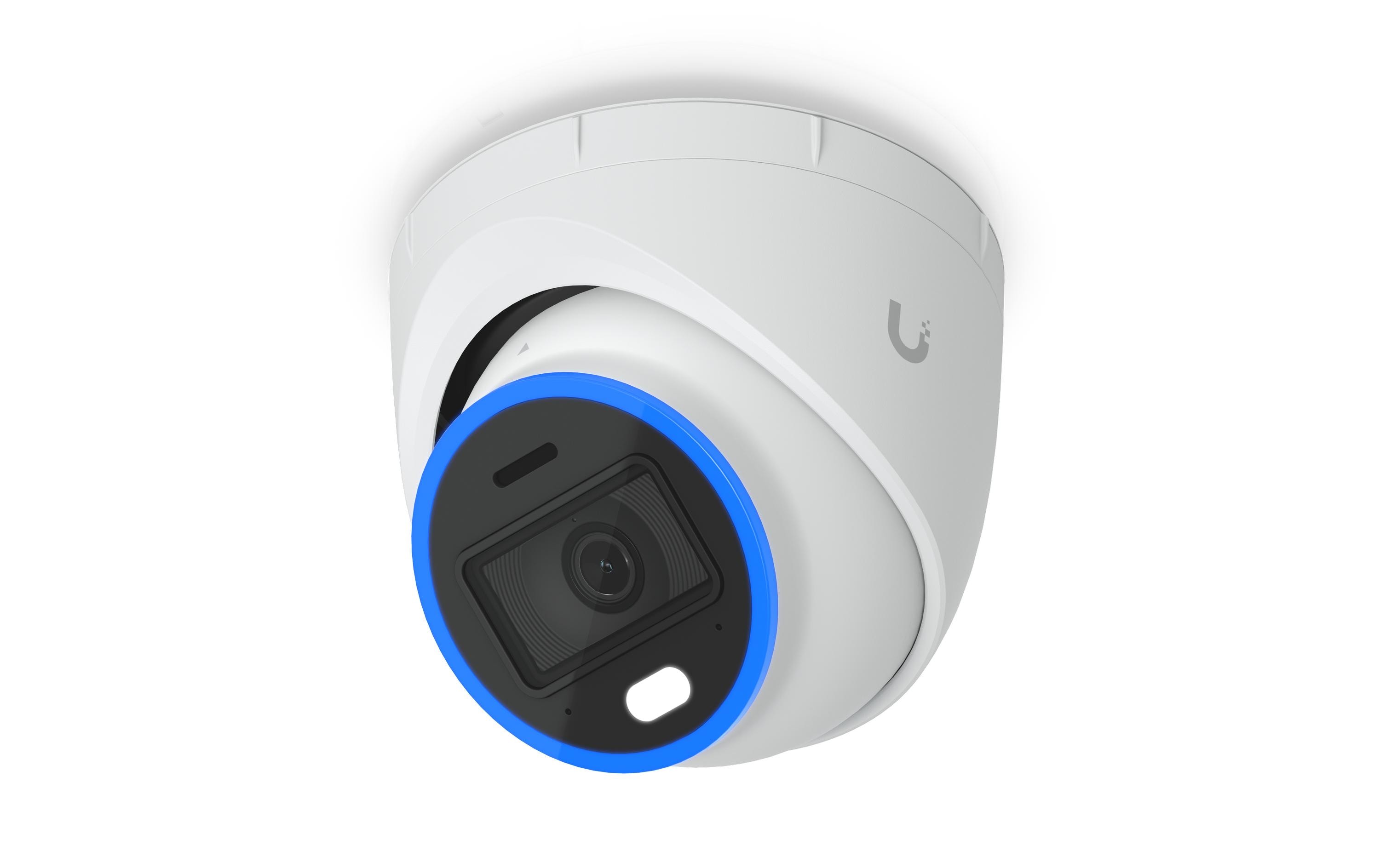Netzwerkkamera UniFi AI Turret Weiss<br>4K AI-Turret-Kamera mit erweiterten KI-Funktionen, IR-Nachtsicht und wetterfester Bauweise für professionelle Überwachungslösungen.