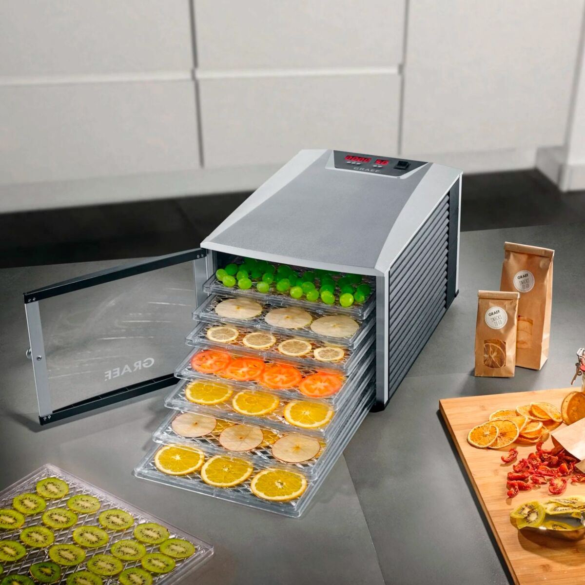 GRDA508 Dehydrator, 8 brikker