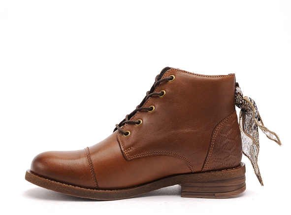 Goodstep boots bottine plates femme belem 2502 marron