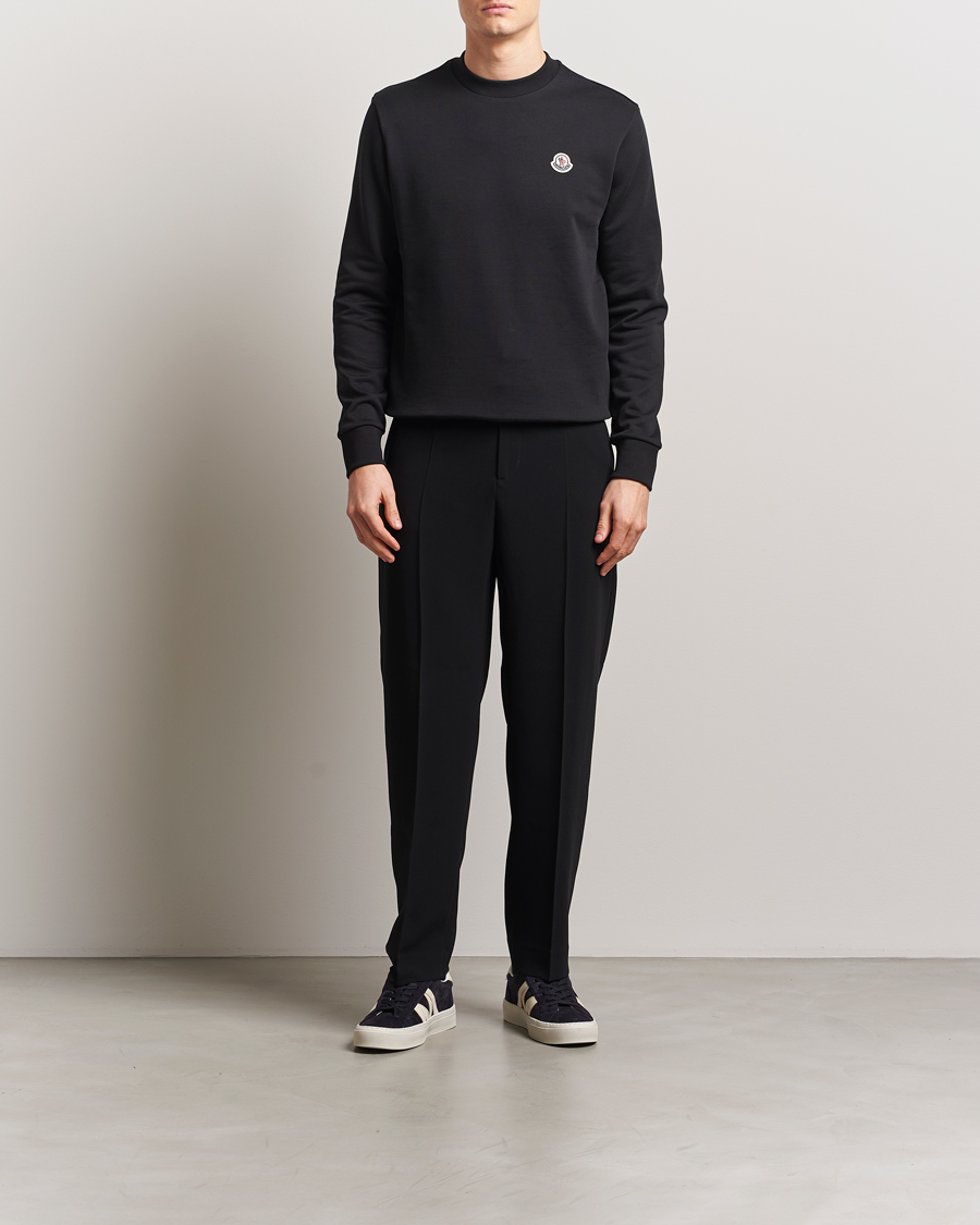 Moncler Lettering Logo Sweatshirt Black